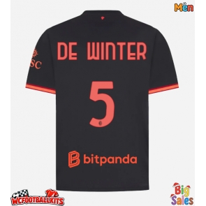 AC Milan Koni De Winter #5 Replica Third Stadium Shirt 2026-27 Short Sleeve